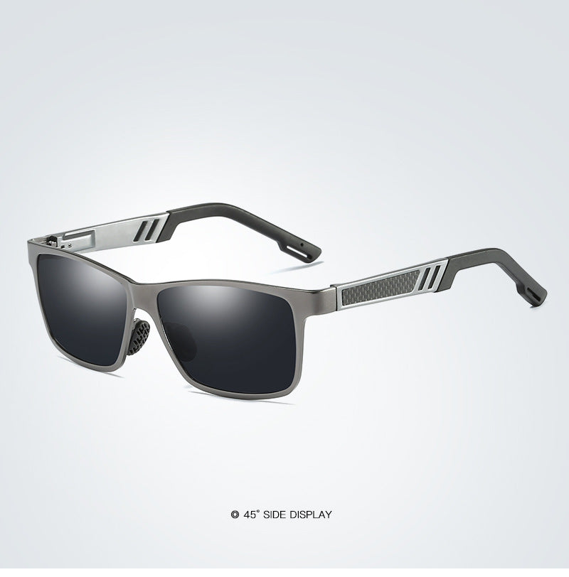 Wholesale Spring Leg Dazzling Color Film Polarized PC Sunglasses